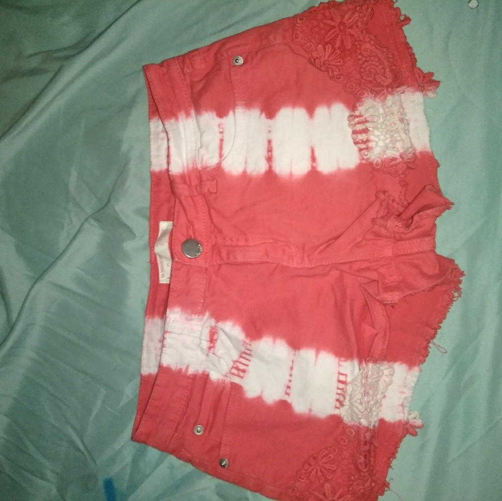 Cute red shorts